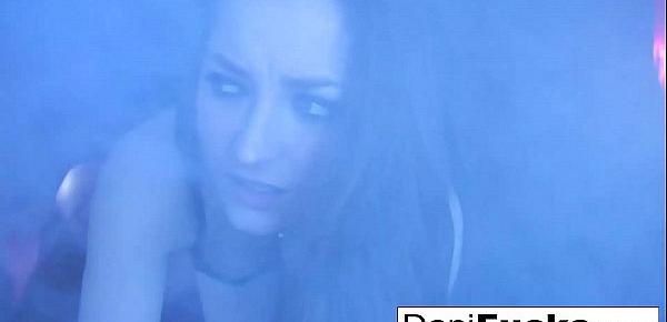  Sexy Dani Daniels gets down and dirty with her Count Dracula